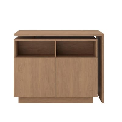 Îlot central cuisine 125cm plateau pivotant ZAGO