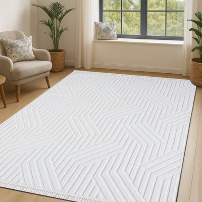 Tapis à relief géométriques moderne  ORIGAMI THE DECO FACTORY