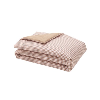 Edredon imprimé en percale de coton, Made in France, VICHY ESSIX