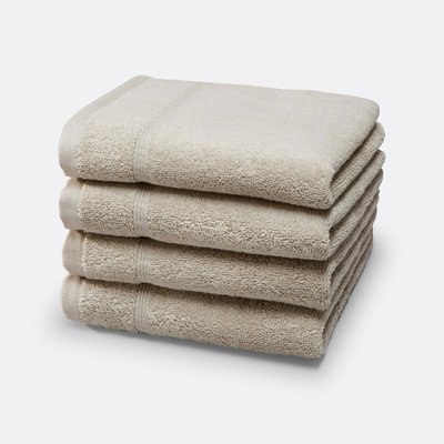 Комплект из 4 полотенец для гостей из махровой ткани 600 г/м² LA REDOUTE INTERIEURS