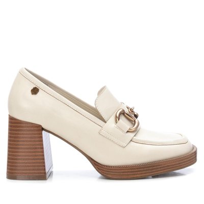 Mocassins en cuir avec talon de 8 cm CARMELA