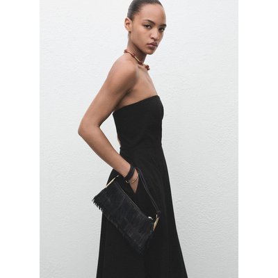 Robe longue bustier MANGO