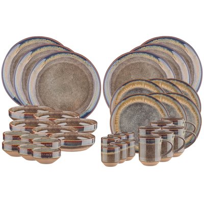 Lot de 36 set complet en grès, GENESIS BJORN