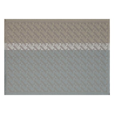 Set de table enduit en Coton, VEINE GRAPHIQUE LE JACQUARD FRANCAIS