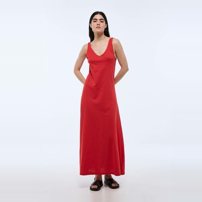 Robe longue unie en coton BIO GOTS MONOPRIX