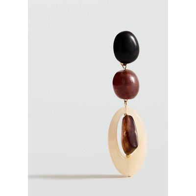 Boucles d'oreilles pendantes perles MANGO