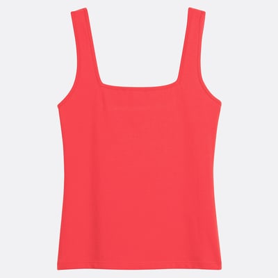 Топ с квадратным вырезом LA REDOUTE COLLECTIONS