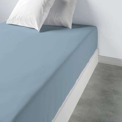 Drap housse coton bonnet 35 cm uni C DESIGN HOME TEXTILE