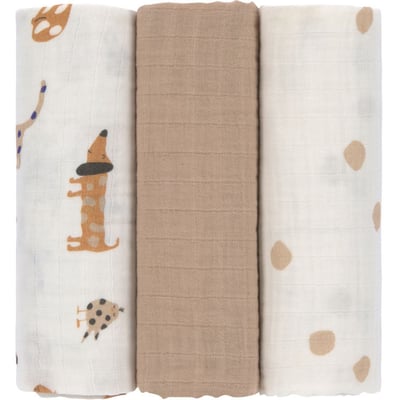 Lot de 3 langes LASSIG