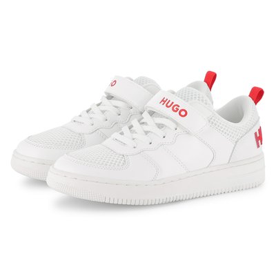 Baskets lacées et fermeture par bandes auto aggrip HUGO KIDSWEAR
