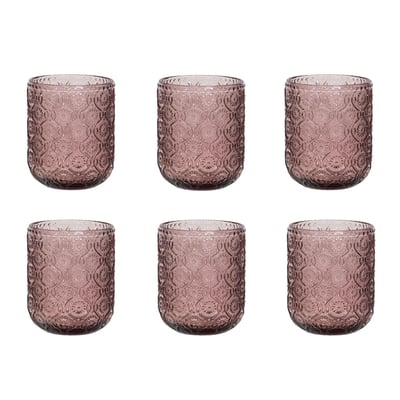 Boite de 6 gobelets bas Ana   25 cl - ANA TABLE PASSION