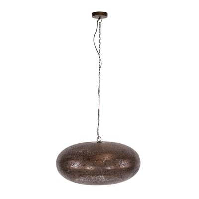 Suspension soucoupe vintage effet cuivre ancien Ø68 RALF PIER IMPORT