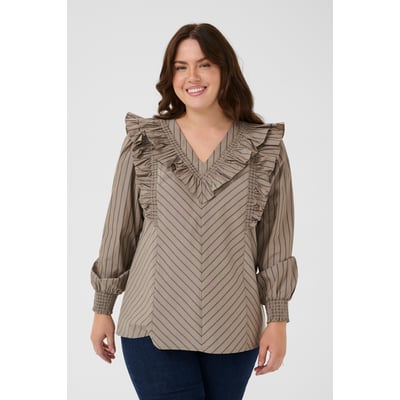 Blouse à manches longues KAFFE CURVE