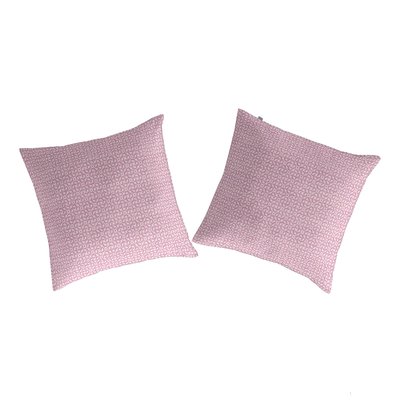 2 Taies d'oreiller 100% coton  ZEYA B NAF NAF HOME