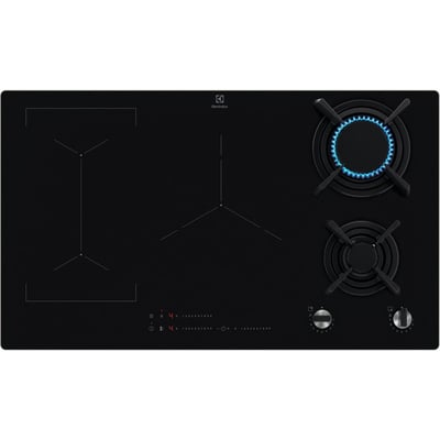 Plaque mixte induction gaz KDI951723K - Grande largeur ELECTROLUX