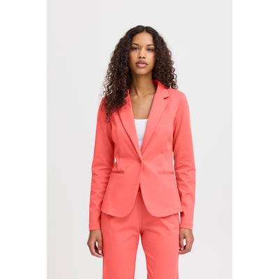 Blazer coupe ajustée, col tailleur ICHI