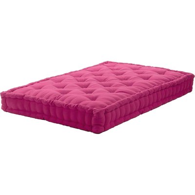 Coussin de palette en coton coloré 120 x 60 cm JARDINDECO