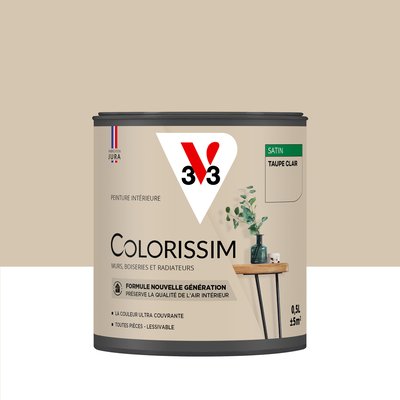 Peinture intérieure murale Colorissim Satin, Les beiges V33