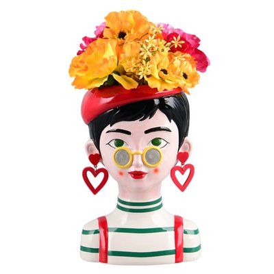 Vase décoratif visage - ANOUK BOITE A DESIGN