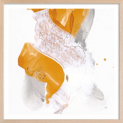 Affiche deco Ambre abtraite HEXOA