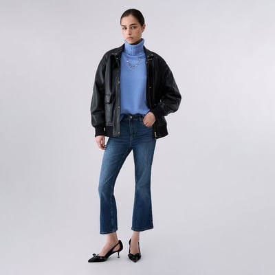 Jean bootcut avec strass LIU JO