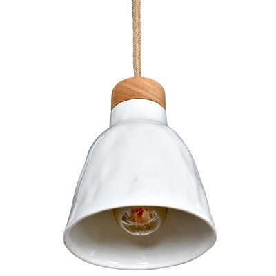 Applique baladeuse porcelaine blanche lisse Rosinette MILLUMINE