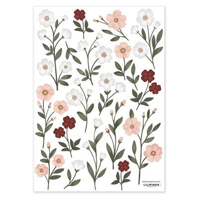 Stickers muraux fleurs EDEN LILIPINSO