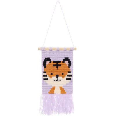 Longstitch Kit de Broderie Tigre RICO DESIGN