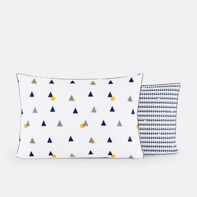 Funda de almohada de percal de algodón, Digna LA REDOUTE INTERIEURS