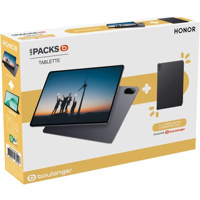 Tablette Android Pack Pad X8a + Folio Bleu HONOR