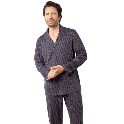 Pyjama long ouvert POPELINE EMINENCE