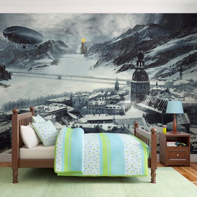 Papier peint intissé panoramique Paysage Winter in Russia EDEN