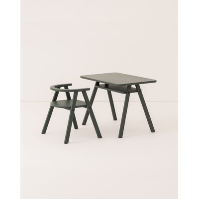 Ensemble bureau enfant avec 1 chaise GROWING GREEN NOBODINOZ
