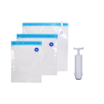 Sachets vide d'air x4 avec pompe COOK CONCEPT