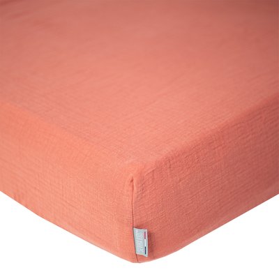 Drap housse uni en gaze de coton JEANNE SEVIRA KIDS