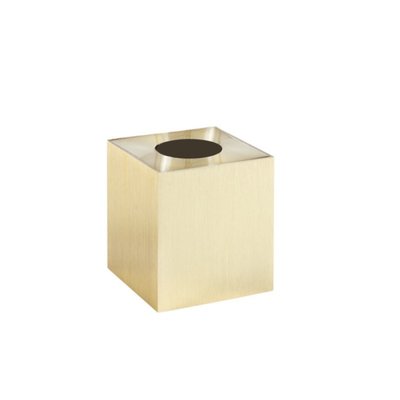 Mini Lampe à Poser Cubic Or Brossé MILLUMINE