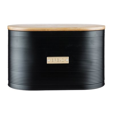 Otto Bread Bin in Black TYPHOON