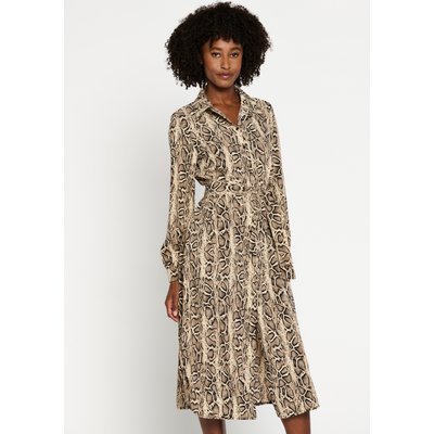 Robe-chemise à imprimé python LOLALIZA