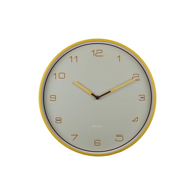 Horloge Murale Le fer LINED NUMBERS KARLSSON