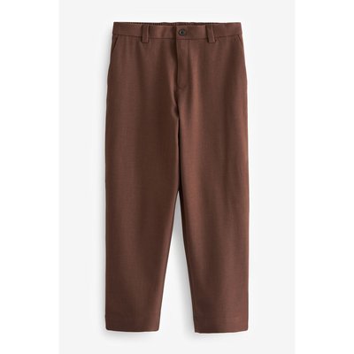 Pantalon décontracté en sergé coupe classique NEXT