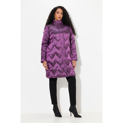 Manteau matelassé bicolore à col montant ULLA POPKEN