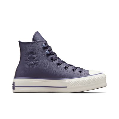 Baskets CHUCK TAYOR ALL STAR LIFT PLATFORM WEATHERIZED LEATHER CONVERSE