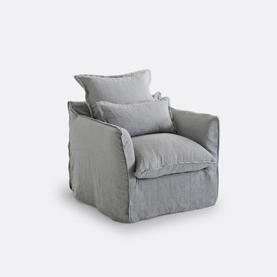 Housse de fauteuil en lin Odna LA REDOUTE INTERIEURS