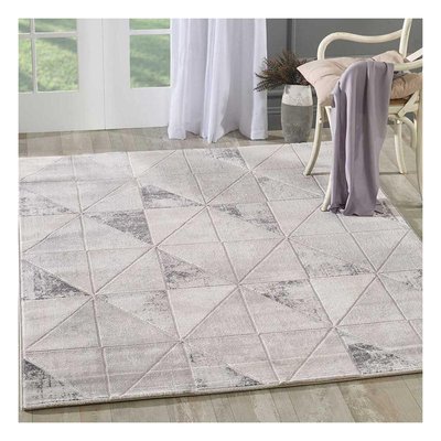 Tapis salon et chambre tissé motif géométrique VOLITRO UN AMOUR DE TAPIS