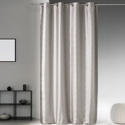 Rideau en shantung à imprimés "écaille" HOME MAISON