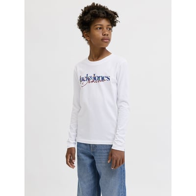 T-shirt a maniche lunghe JACK & JONES JUNIOR