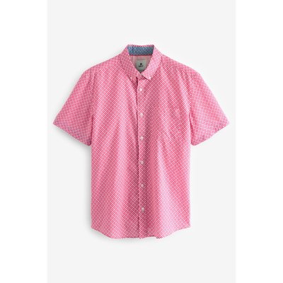 Chemise imprimée à manches courtes NEXT