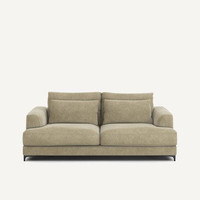Canapé 3P convertible velours stonewashed, Marsile AM.PM