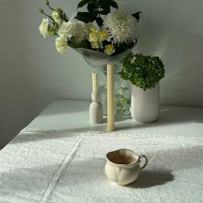 Скатерть-дорожка из умягчённого льна, 150×50 см SO'HOME