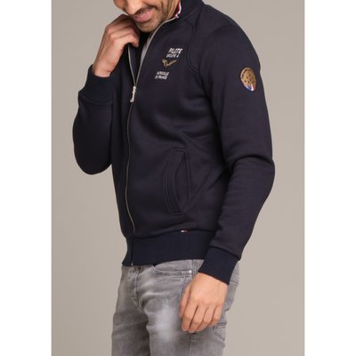 Sweatshirt col capuche  zippé en molleton ACTIVE POSTER REDSKINS